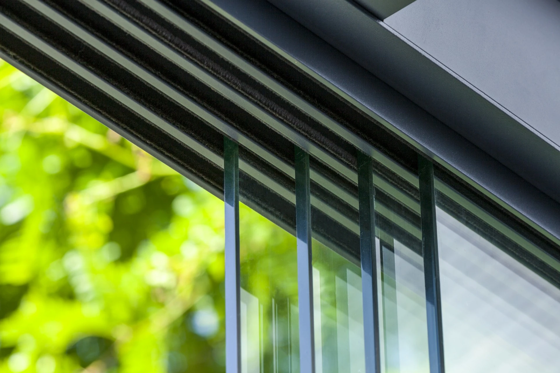 Glazen Schuifwand 10 mm Gehard Glas 500 x 220 cm 5-Delig - Afbeelding 4